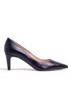 13370 Pumps nere in pelle di coccodrillo