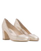 Dumps 12619 in pelle color carne cipria - Tacco: 7cm