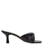 Sabot con tacco Andrea in pelle nera Mestizo - Tacco: 6cm