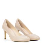 Escarpins 12619 en Cuir Mestizo nude - Talon : 6cm