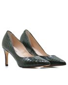 76572 Dumps verdi in pelle di coccodrillo - Tacco: 8 cm