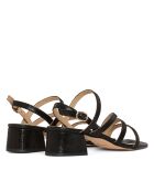 CA-1781 Black Diamond Ledersandalen