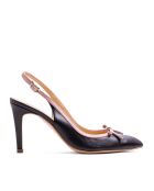 Pumps F-4256 Tibet nero/rosa - Tacco: 8cm