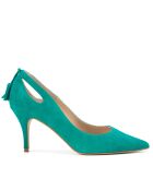 Pumps 14786 in pelle scamosciata giada - Tacco: 7cm