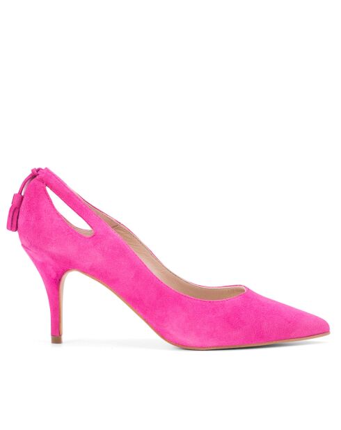 Pumps 14786 in pelle scamosciata fucsia - Tacco: 7cm