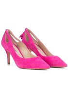 Pumps 14786 in pelle scamosciata fucsia - Tacco: 7cm