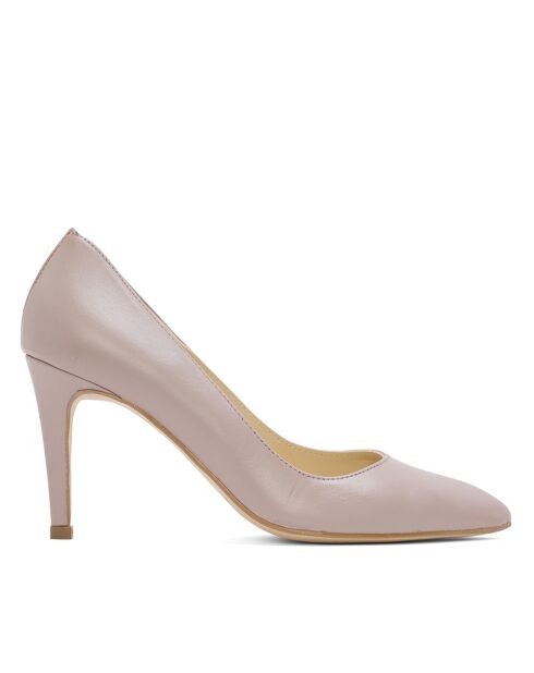 Pumps F-4253 Mestizo in pelle color carne - Tacco: 7cm