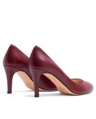 12619 Dumps Mestizo in pelle bordeaux - Tacco: 7 cm