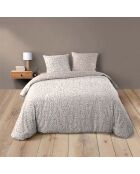 Parure housse de couette réversible Arcane multicolore