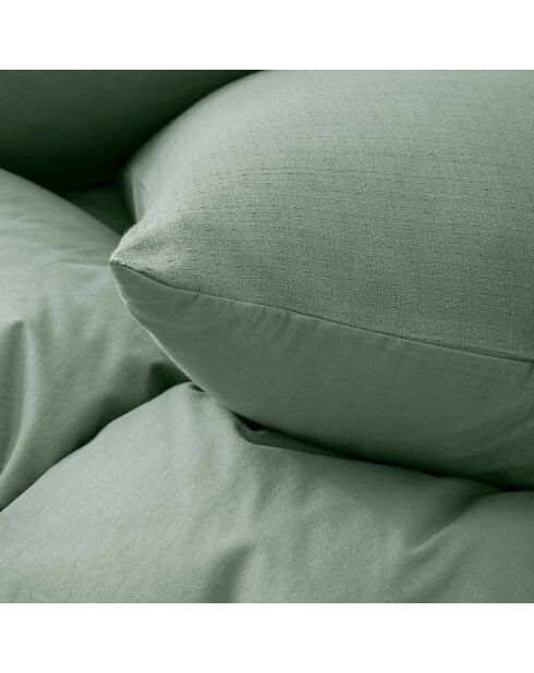 Bettbezug-Set Clara Cedar, schlichtes Reliefmuster