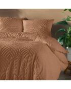 Heltie Mocha Bettbezug-Set aus getufteter Mikrofaser