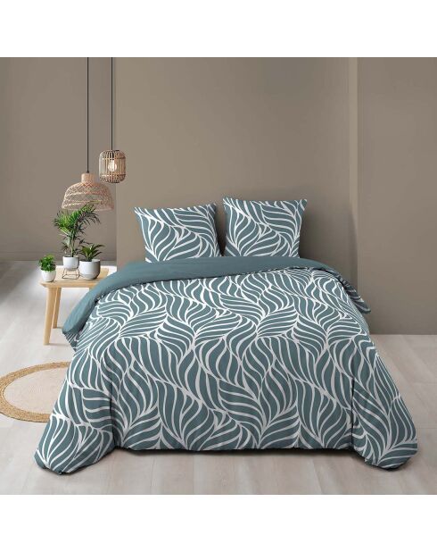 Blaues Bettbezug-Set Morgane