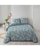 Morgane blauwe dekbedovertrekset