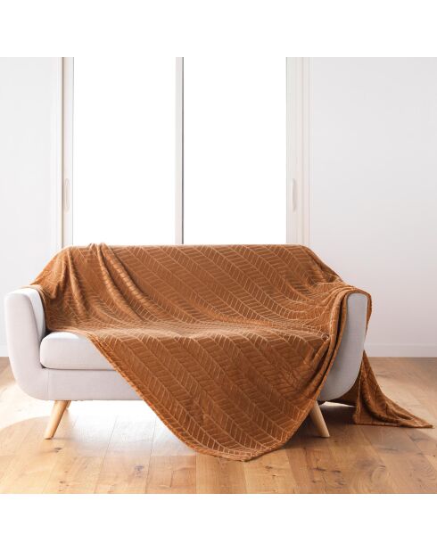 Arya Kameldecke (180 x 220 cm), Flanellrelief