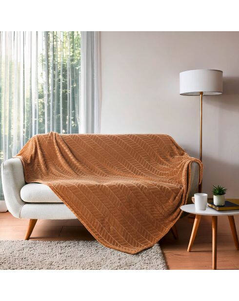 Arya Kameldecke (180 x 220 cm), Flanellrelief