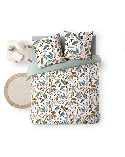 Wilonie meerkleurige dekbedovertrekset van microvezel met print