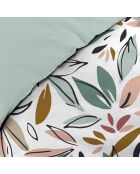 Juego de funda nórdica Wilonie de microfibra con estampado multicolor