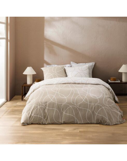 Clara Bettbezug-Set mit natürlichem Reliefdruck
