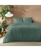 Heltie Bettbezug-Set aus getufteter Mikrofaser, Zedernholz