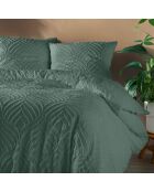 Heltie Bettbezug-Set aus getufteter Mikrofaser, Zedernholz