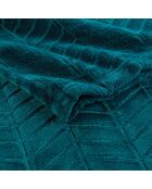 Plaid (180 x 220 cm) Arya Natural, Reliefflanell