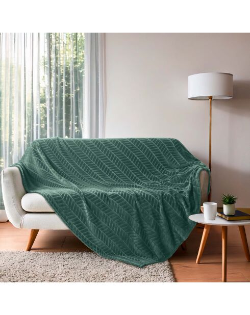 Plaid (180 x 220 cm) Arya cederceder, flanellen reliëf