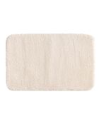 Tapis de bain microfibre unie Mael naturel - 50x80 cm