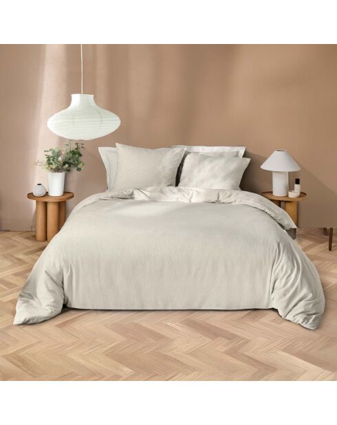 Azura Bettbezug-Set aus natürlichem gefärbtem Garn aus Mikrofaser