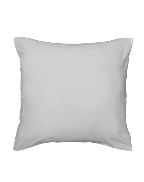 Liam Bettbezug-Set, schlicht gewaschen, aus Mikrofaser, Weiß