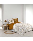 Parure housse de couette Malika blanche