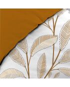 Parure housse de couette Malika blanche