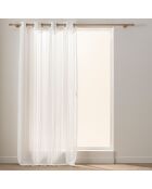 Zaho Ösenschleier, geflochtener weißer Sturzschleier - 140x280 cm