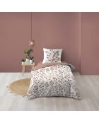 Parure housse de couette Maiwen mocha