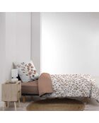 Parure housse de couette Maiwen mocha