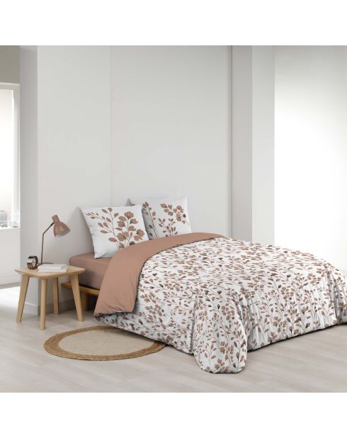 Parure housse de couette Maiwen mocha
