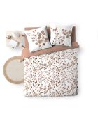 Parure housse de couette Maiwen mocha