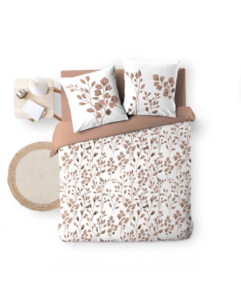 Parure housse de couette Maiwen mocha