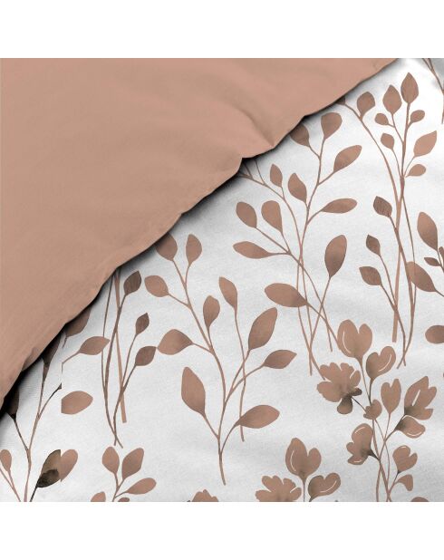 Parure housse de couette Maiwen mocha