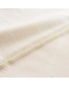 Plaid Lucile in policotone naturale liscio - 220x240 cm