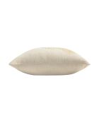 Isadora Abnehmbares Kissen aus Polycotton, metallischer Ockerdruck, 45 x 45 cm