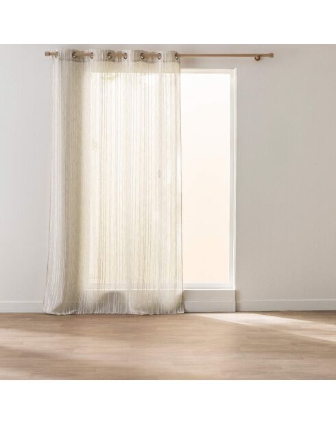 Zaho velo con occhielli, velo in tessuto antiurto, 140x280 cm