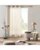 Zaho velo con occhielli, velo in tessuto antiurto, 140x280 cm