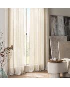 Zaho velo con occhielli, velo in tessuto antiurto, 140x280 cm