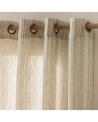 Zaho velo con occhielli, velo in tessuto antiurto, 140x280 cm