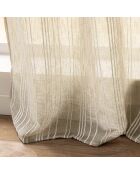 Zaho velo con occhielli, velo in tessuto antiurto, 140x280 cm