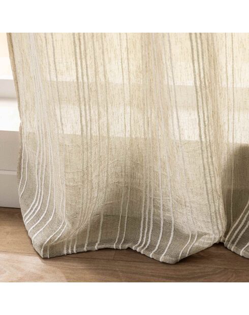 Zaho velo con occhielli, velo in tessuto antiurto, 140x280 cm