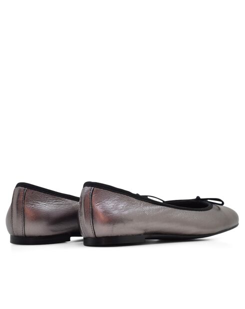 Ballerinas 166807 plomo metalizado