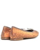 Ballerines 166807 Python pamplemousse
