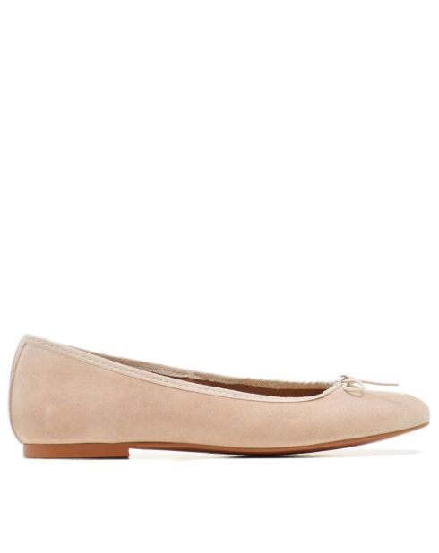 Ballerines 166807 en Daim nude
