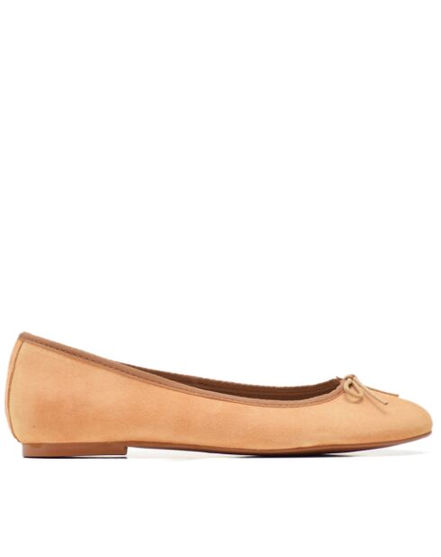 Ballerines 166807 en Daim corail